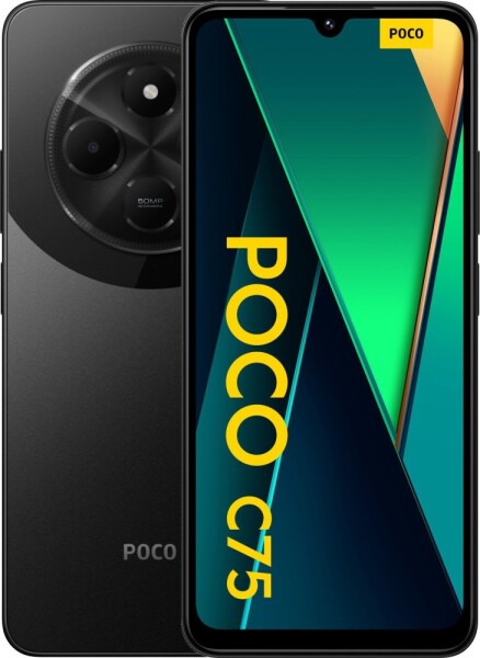POCO Telefonas POCO C75/6/128GB Juodas MZB0HSOEU POCO