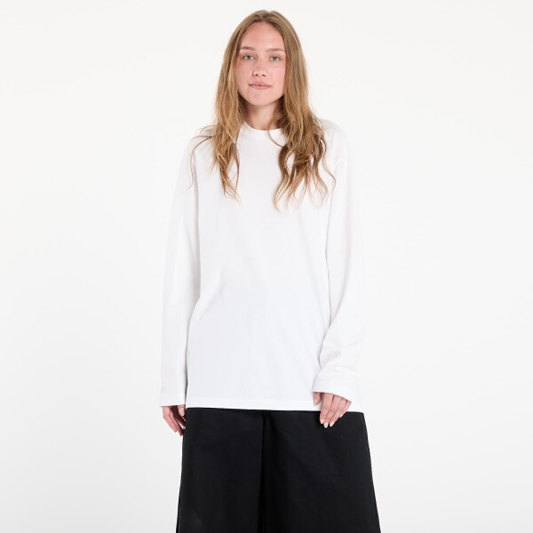 Tričko Y-3 Gfx Long Sleeve Tee UNISEX Core White S