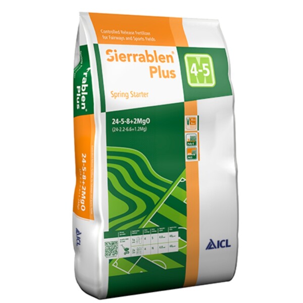 ICL Sierrablen Plus Spring Starter trávnikové hnojivo 25 kg