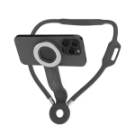 FIXED Držiak telefónu na krk Creator Neck Phone Holder s podporou MagSafe sivý (FIXCNH-GR)