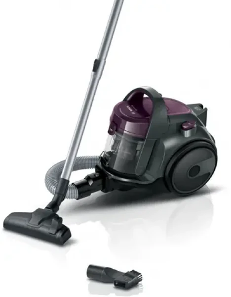 BOSCH Series 2 BGC05AAA1 fialovo-šedá / Bezvreckový vysávač / 700 W / rádius 9 m (BGC05AAA1)