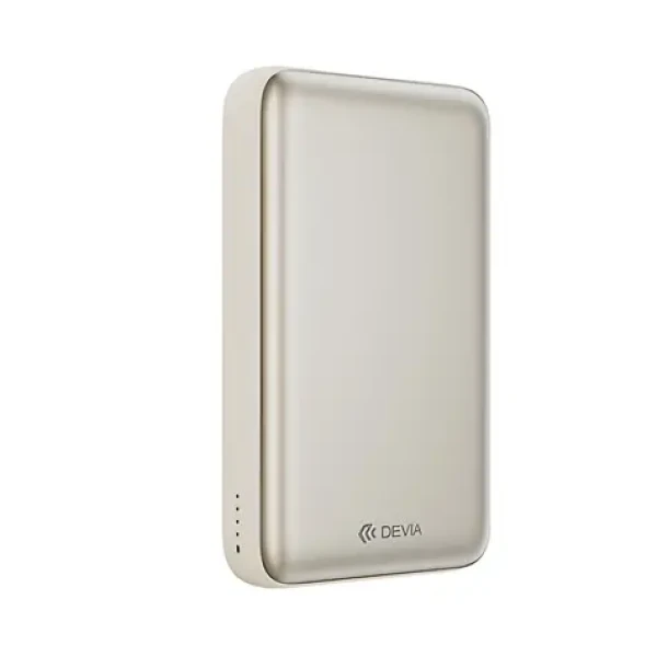 Devia Ultra12 zlatá / Powerbanka / Bezdrôtová / Magnetická / 10 000 mAh / PD 22,5W (6942297141827)