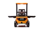 Mamido Detský elektrický vysokozdvižný vozík JCB žltý