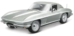 Maisto 1965 Chevrolet Corvette metal svetlo modrá