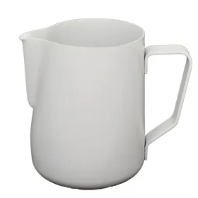 Rhinowares Kanvička na mlieko teflónová 360 ml biela / Kanvička na mlieko / Teflónový povrch / Nepriľnavá