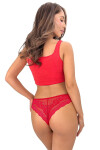 Donna kalhotky 270 brazilské S-2XL červená L