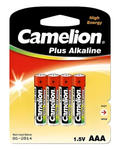 Camelion PLUS / Alkalická batéria / AAA (LR03) / 1.5V / 4 ks (11000403)