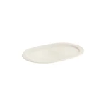 Guzzini TIERRA M biela / Servírovací podnos / Recyklovaný plast / 39 x 26,5 cm (197400156)