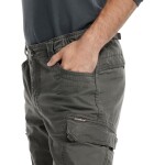 Bushman Pánske ripstopové nohavice Asgard tmavá khaki 62