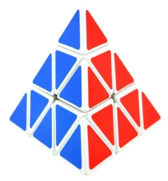 JIEHUI CUBE Hlavolam Pyraminx 3x3/10x10x10 cm