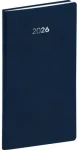 NOTIQUE Vreckový diár Balakon 2026 tmavo modrý / 9 x 15.5 cm (PGD-KAPBA-6215)