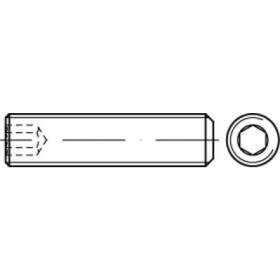 TOOLCRAFT TO-5413320 závitový kolík M3 10 mm ocel glavanizované zinkom 200 ks; TO-5413320