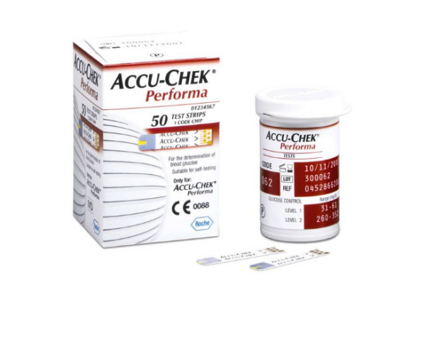 ACCU-CHEK Performa testovacie prúžky 50 kusov