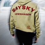 Mikina SAYSKY Statement Oversized Hoodie Green L