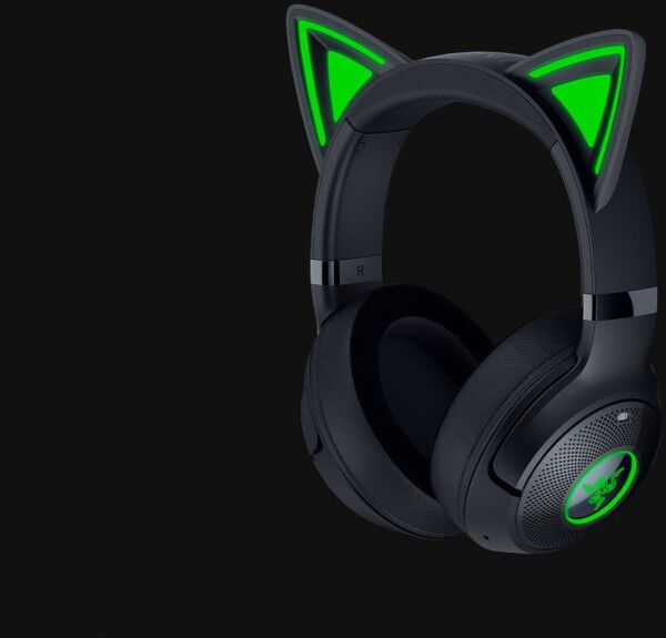 Razer Razer Headset | Kraken Kitty V2 BT | Bluetooth | Over-ear | Microphone | Noise canceling | Wireless | Black