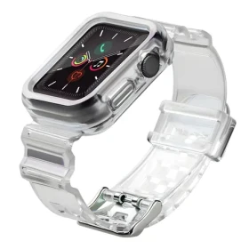 Hurtel silikónový remienok čierna / Remienok / Apple Watch 44 mm / Silikón