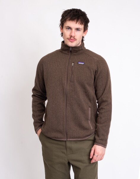 Patagonia M's Better Sweater Jacket Marlow Brown Rib Knit M