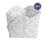 Bomimi Rýchlozavinovačka soft obojstranné zvieratká, šedá (BO2206GRY010)