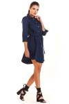 Infinite You Dress M200 Navy Blue M