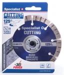 Specialist Premium / Diamantový rezný kotúč / 125x22 mm / výška segmentu 10 mm (11/2-1125)