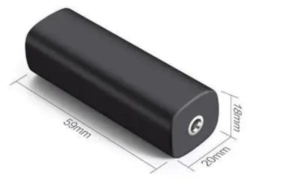 MicroConnect Filtračný adaptér 3.5mm čierna / Audio adaptér / 0,15m (AUDLL-ANTI)