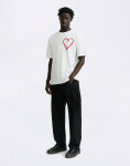 Thinking MU Tape Heart Aaron Tee WHITE M