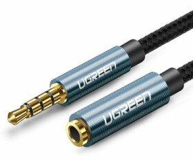 Ugreen AV118 Predlžovací kábel 3.5mm Jack (M) - 3.5mm Jack (F) 2m modrá (6957303846757)