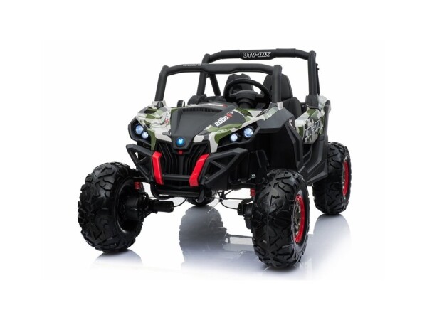 Mamido Detské elektrické auto Buggy SuperStar 4x4 lakované maskáčové