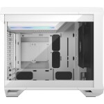 Fractal Design Torrent Nano White TG Light Tint biela / Mini-ITX / 1x USB 3.1 Type C + 2x USB 3.0 / bez zdroja (FD-C-TOR1N-03)