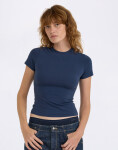 Organic Basics Flex Tee Midnight Blue XS