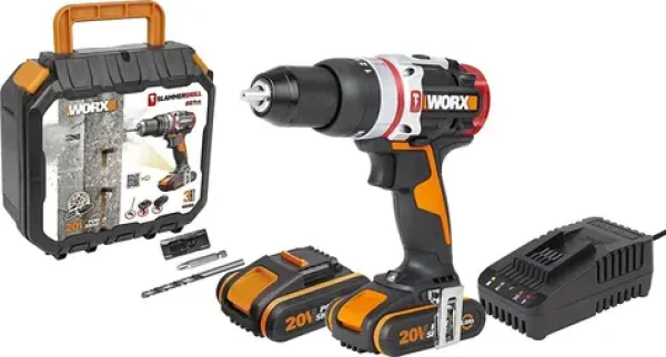 WORX WX354 / Aku vŕtací skrutkovač / 20V / 2x 2,0 Ah (WX354)