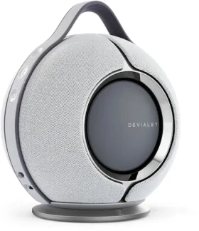 DEVIALET Mania šedá / Prenosný reproduktor / BT 5.0 / 3200mAh / dokovacia stanica (JE832)