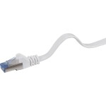 Renkforce RF-4149846 RJ45 sieťové káble, prepojovacie káble CAT 6A U/FTP 5.00 m sivá veľmi flexibilné, s ochranou, samozhášavý 1 ks; RF-4149846