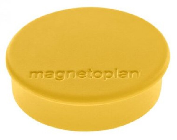 Magnetoplan Discofix štandard Magnety 30 mm žltá 10 ks (4013695025537)