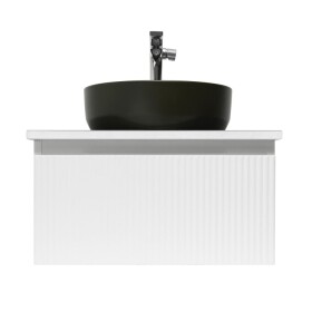 Kúpeľňová skrinka s umývadlom a batériou SAT Evolution 58x30x44, 8 cm biela mat SATEVO60WMDBUC SATEVO60WMDBUC