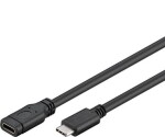 PremiumCord Predlžovací kábel USB 3.1 (USB-C) samec na USB 3.1 (USB-C) samica 1m (ku31mf1)