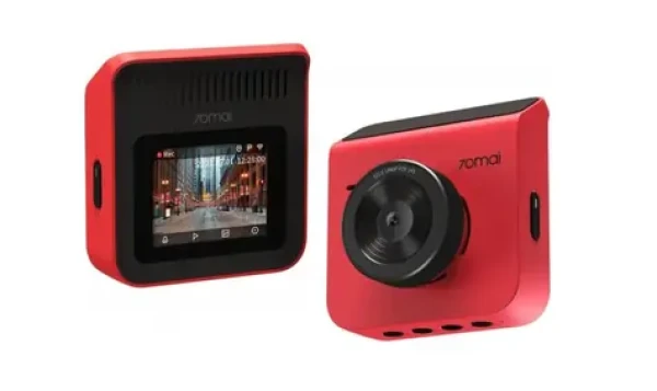 70mai A400 červená / Kamera do auta / 2560 x 1440 / 2.0 LCD / Uhol záberu 145 ° / Nočné videnie / Wi-Fi / microSD (6971669781019)