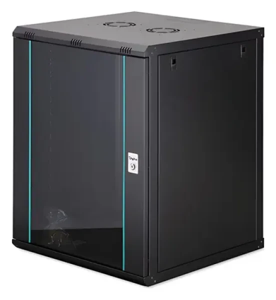 Digitus DN-37115 čierna (RAL 9005) / Nástenná skriňa / 19" / 16U / 600x600mm / nezmontovaná (DN-37115)