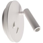 Deko Light Brahe IV Brahe IV nástenné svetlo pevne zabudované LED osvetlenie 8.50 W En.trieda 2021: G (A - G) dopravná biela; Brahe IV