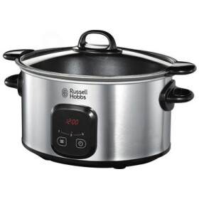 Russell Hobbs Maxicook 22750-56 / pomalý hrniec / 200 W / 6L / 3 teploty / nerez (22750-56)