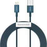 Baseus CALYS-C03 Kábel USB-A (M) - Lightning (M) 2 m modrá (CALYS-C03)
