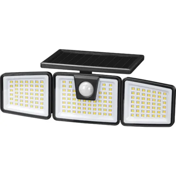 Retlux RGL 121 Solárny reflektor LED na stenu / 4000K / IP44 (8590669390601)