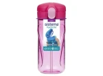 Sistema Hydrate Quick Flip Top Fľaša so slamkou 520 ml ružová (8592001419674)