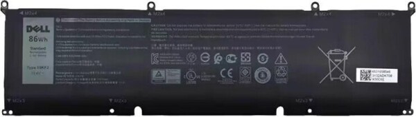 Dell BTRY,PRI,86WHR,6C,LITH,BYD