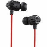 JVC HA-FX1X-E Xtreme Xplosives čierno-červená slúchadlá do uší 3.5mm jack 1.2m