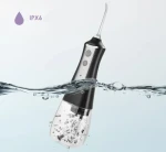 Extralink Beauty SmartLife L10 čierna / Ústna sprcha / 3 režimy / 5 trysiek / 300 ml / IPX6 (EX.31702)