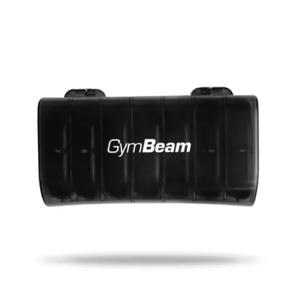 Weekly PillBox - GymBeam (čierna) (81616-1-single_variant)