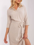 Dámske šaty SK 509342 1.51P light beige - Lakerta S/M