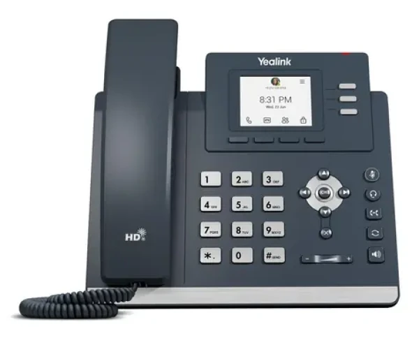 Yealink MP52 E2 Teams sivá / VoIP telefón / 2,4" displej / PoE (1301016)