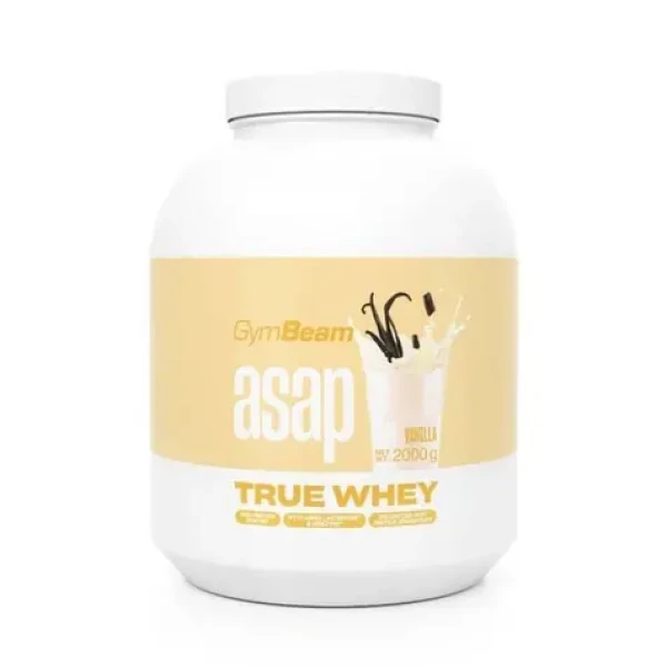 ASAP True Whey - GymBeam (vanilka, 2000 g) (85948-10-2000g-vanilla)